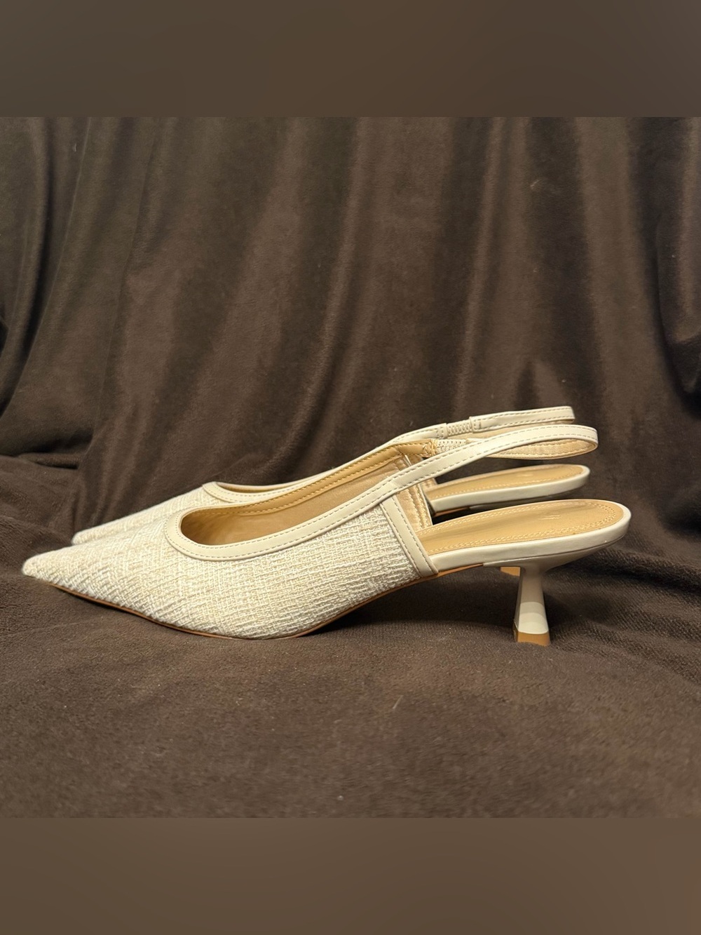 Textured Slingbacks - Picture 7 of 9